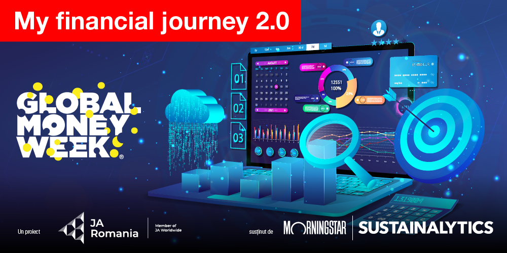 Morningstar Sustainalytics și JA România aduc experiențe de educație financiară pentru peste 500 de elevi de liceu prin My financial journey 2.0