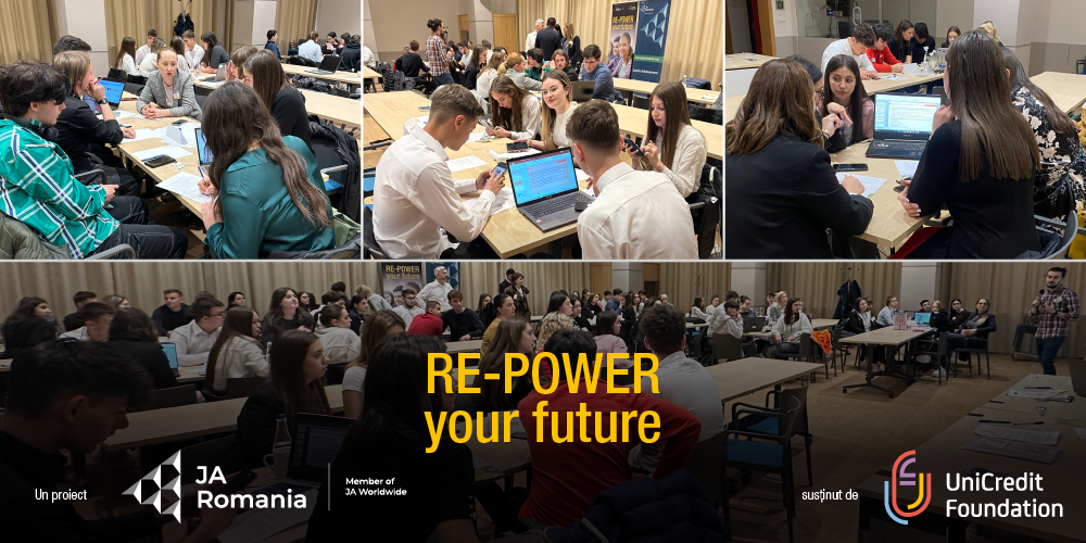 Revitalizarea comunităților mici în viziunea a 64 de liceeni din Timișoara și Lugoj, prin soluții dezvoltate în cadrul proiectului RE-POWER your future