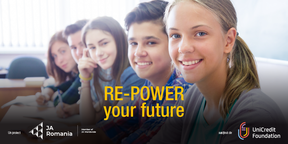 Re-power your future - proiect pentru elevi din medii dezavantajate derulat în 10 țări europene, cu sprijinul Fundației UniCredit