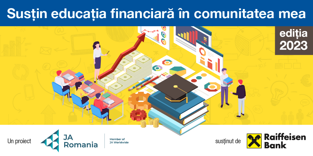 Susțin educația financiară în comunitatea mea