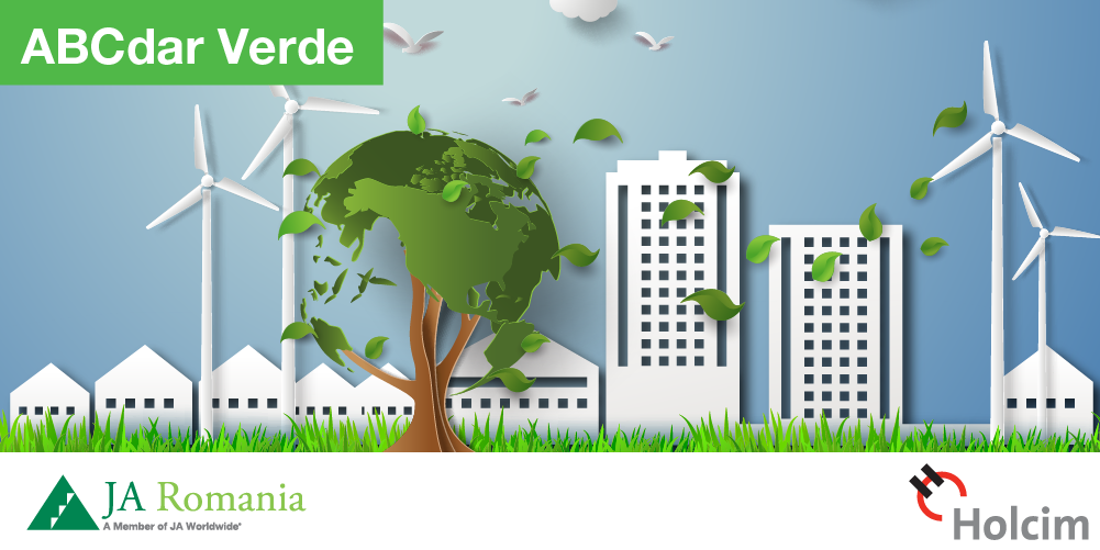 ABCdar Verde – proiect pilot realizat în parteneriat de  Junior Achievement și Holcim România, dedicat responsabilității față de mediu