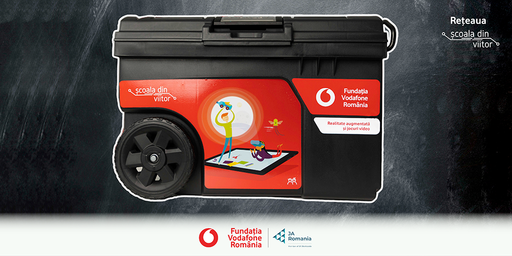 Alături de Fundația Vodafone România construim rețeaua „Școala din viitor”!