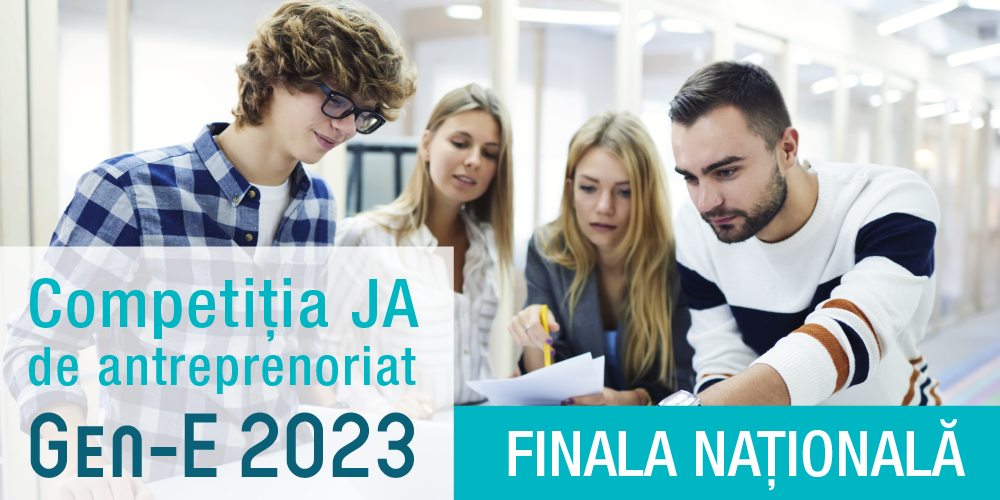 Finala națională a competiției europene de antreprenoriat Gen-E 2023 alege tinerii care vor reprezenta România la evenimentul european