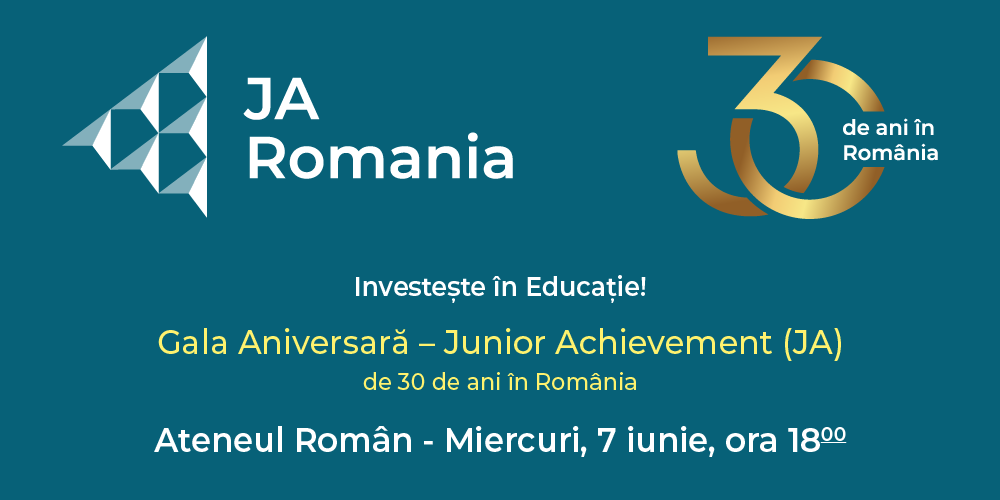 Gala Aniversară – Junior Achievement (JA) - de 30 de ani în România