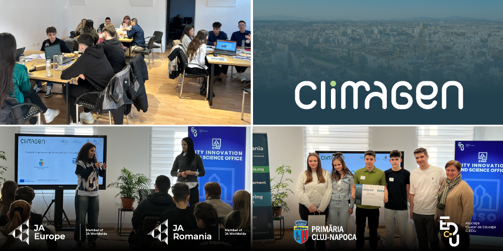 Proiectul european ClimaGen: Viziunea liceenilor asupra viitorului urban al municipiului Cluj-Napoca - un oraș mai verde, mai sustenabil, incluziv și sănătos