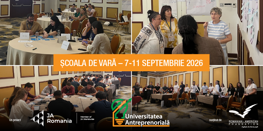 Școala de Vară a început în cadrul programului Universitatea Antreprenorială