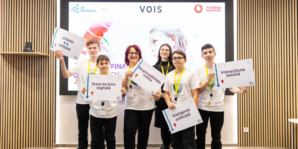 Mențiune pentru echipa Balance Bytes în cadrul competiției Skills Upload Jr. Challenge